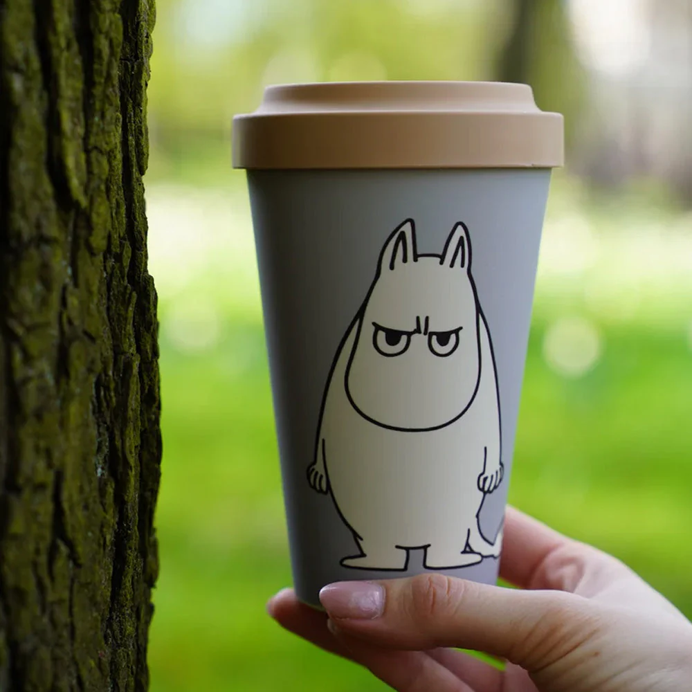 Moomintroll Angry Take-Away Mug Grey