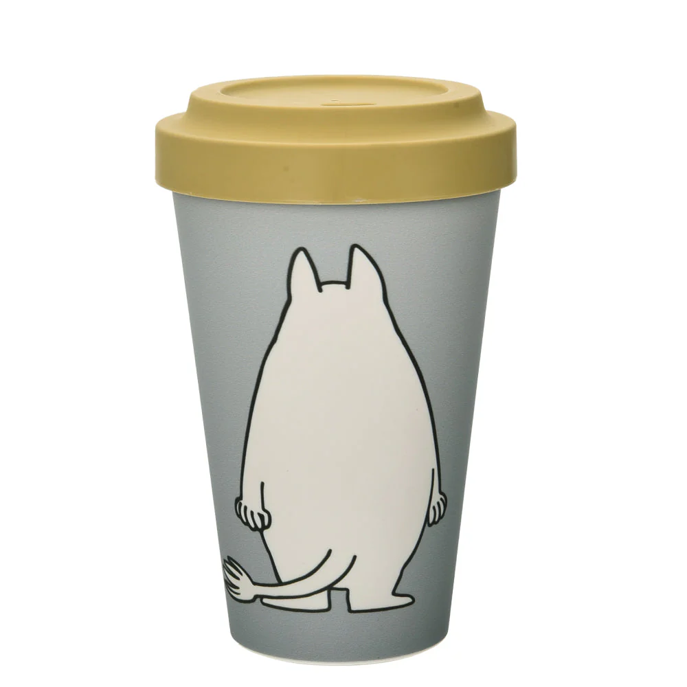 Moomintroll Angry Take-Away Mug Grey - Image 4