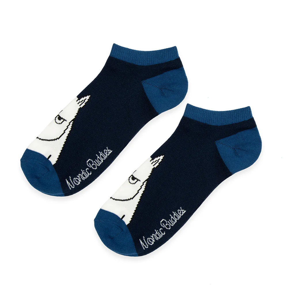 Moomintroll Ankle Socks 40-45 Black