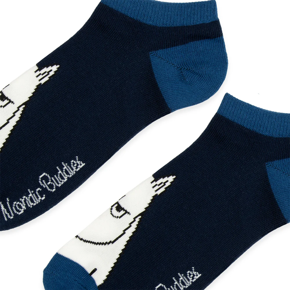 Moomintroll Ankle Socks 40-45 Black - Image 2