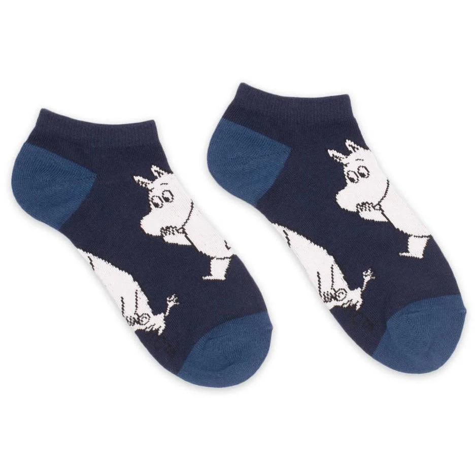 Moomintroll Ankle Socks Blue 40-45