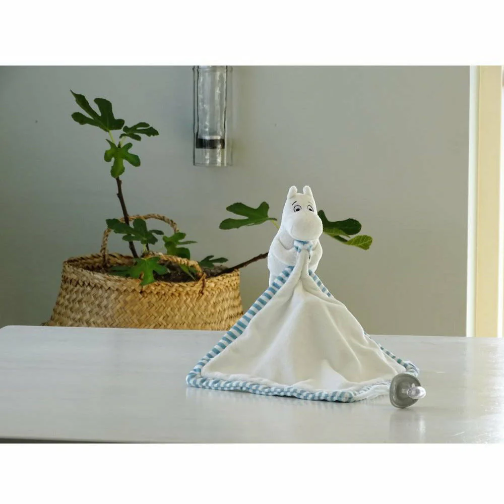 Moomintroll Baby Cuddle Blanket Light Blue