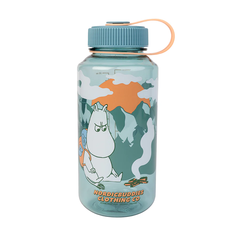 Moomintroll Camping Everyday Water Bottle Green - Image 5