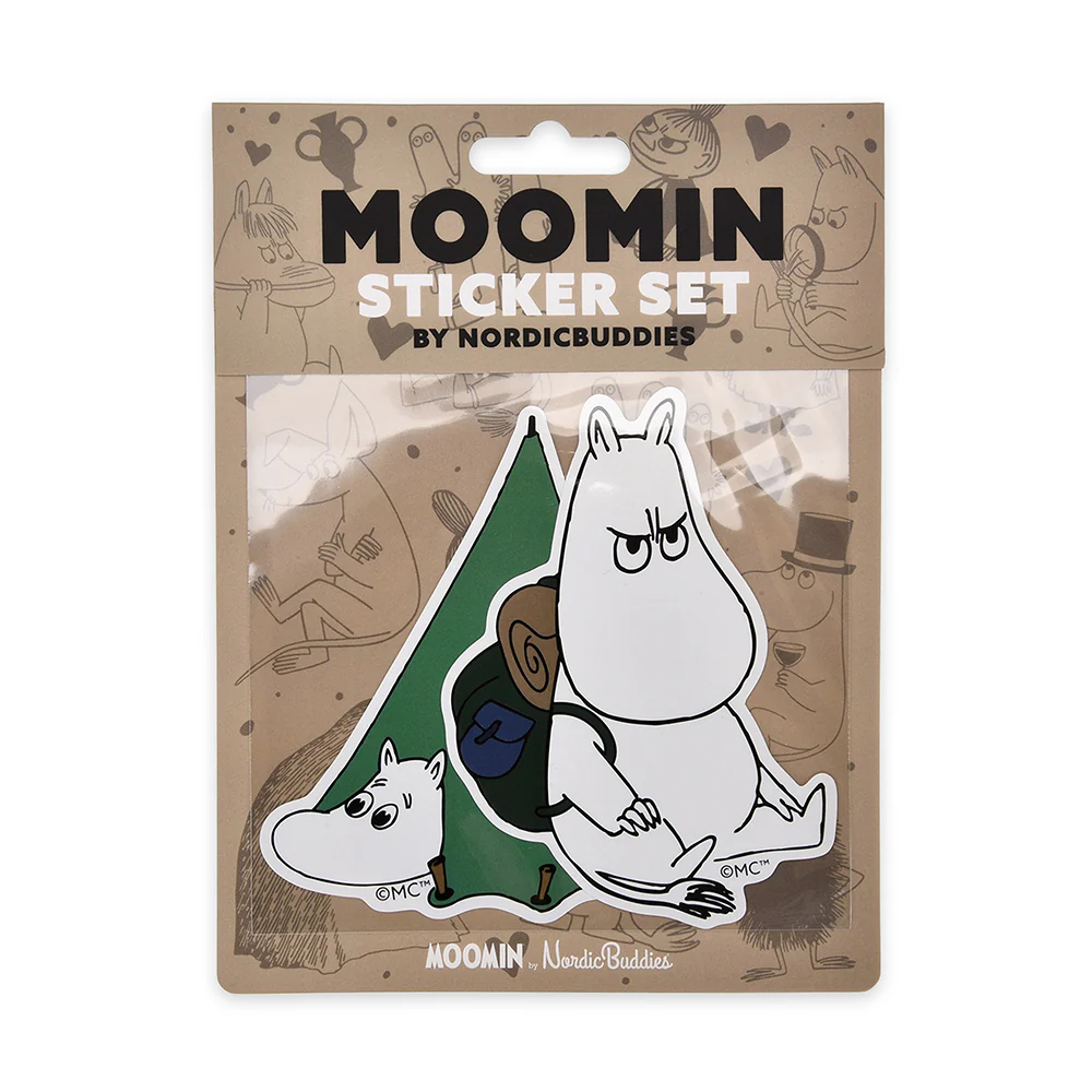 Moomintroll Camping XL Stickers 2-set - Image 3