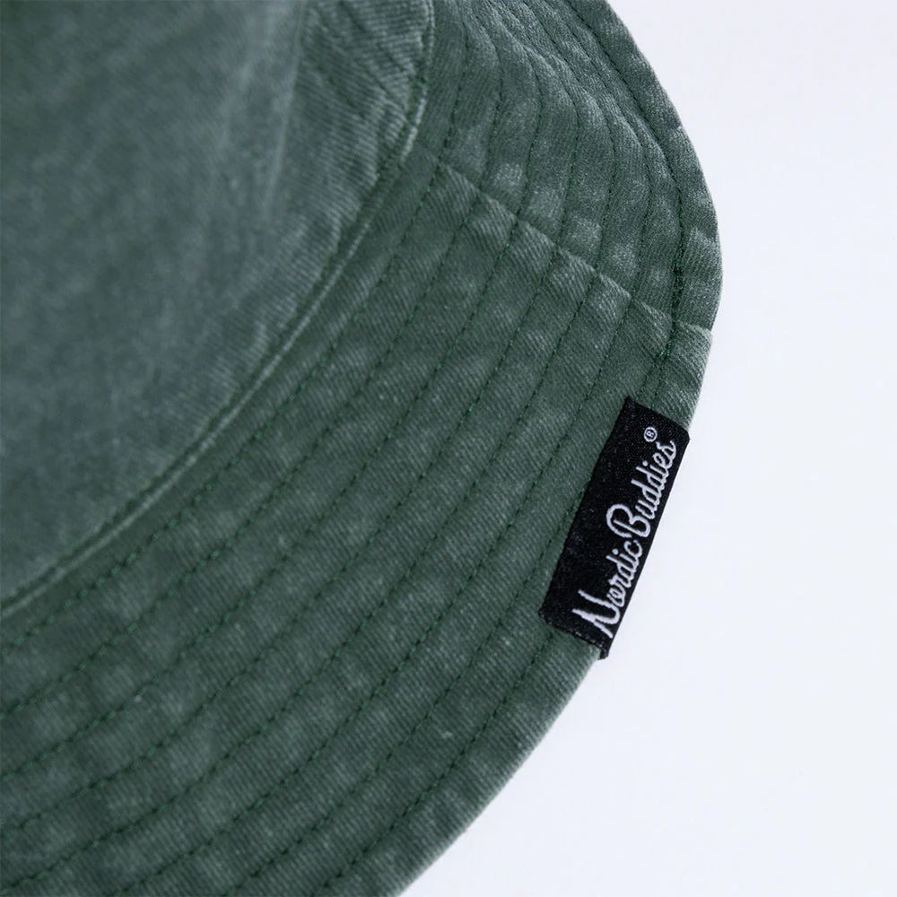 Moomintroll Classic Bucket Hat Denim Green - Image 5
