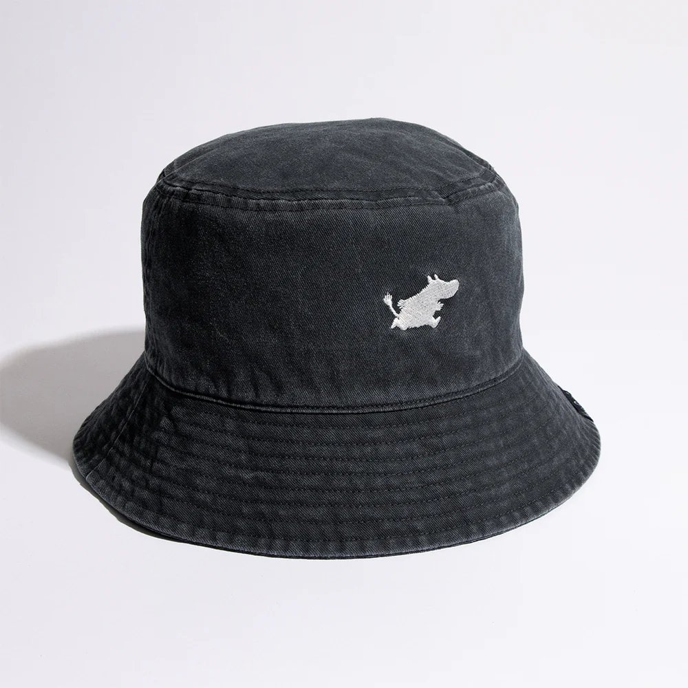 Moomintroll Classic Bucket Hat Denim Grey - Image 2
