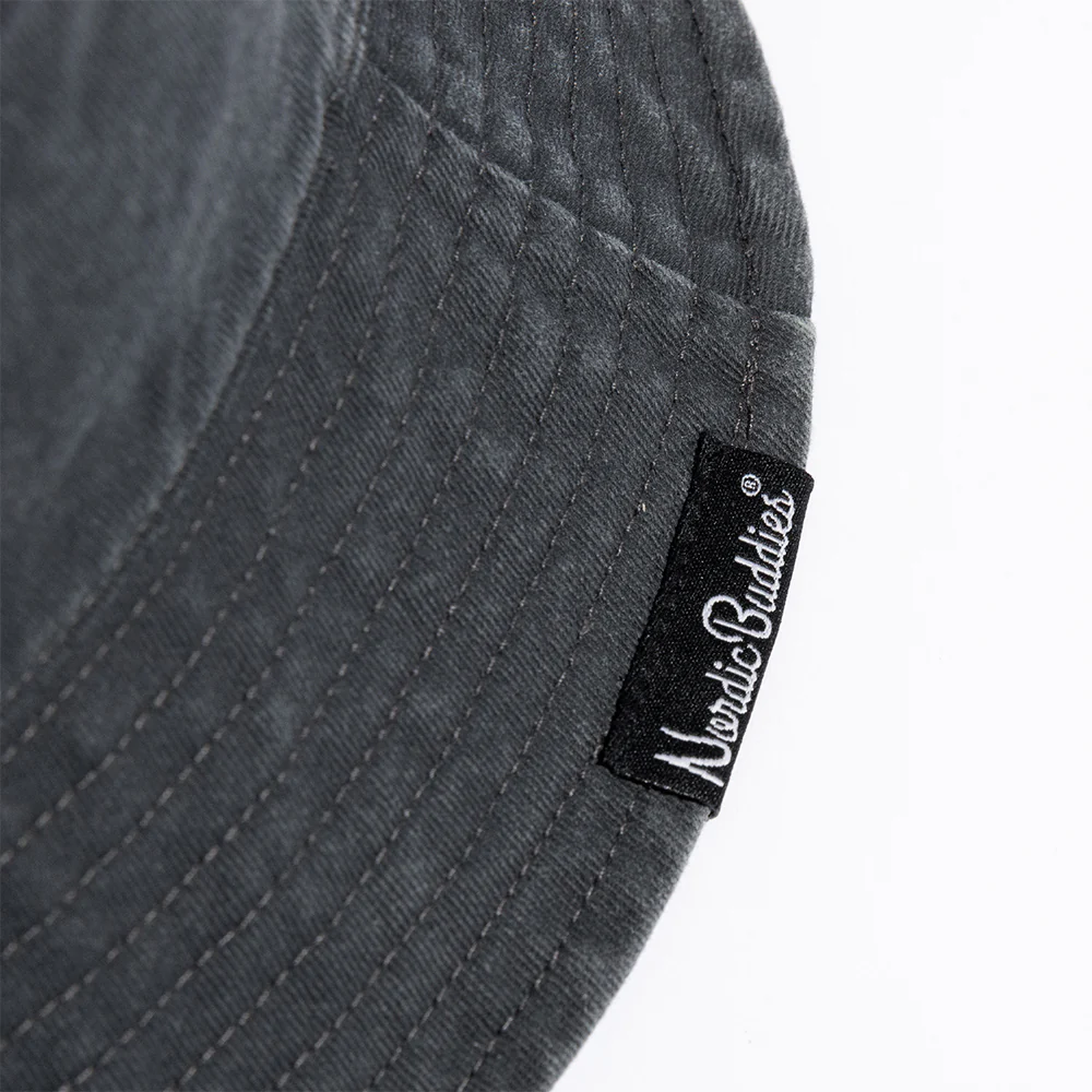 Moomintroll Classic Bucket Hat Denim Grey - Image 3