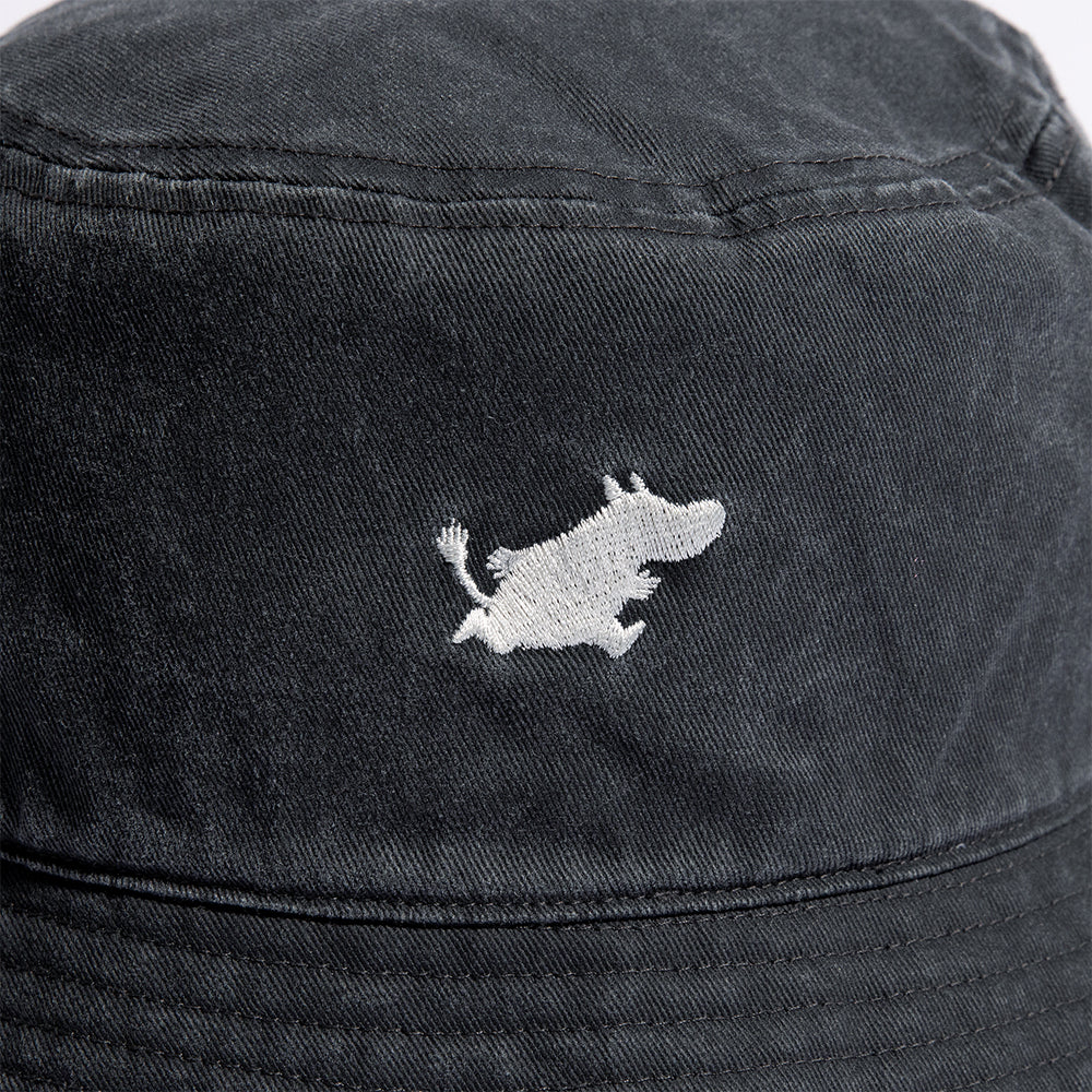 Moomintroll Classic Bucket Hat Denim Grey - Image 4
