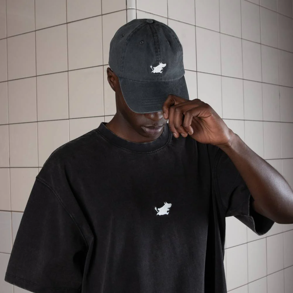 Moomintroll Classics Denim Cap Black