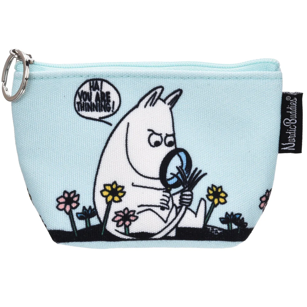 Moomintroll Coin Purse Lightblue