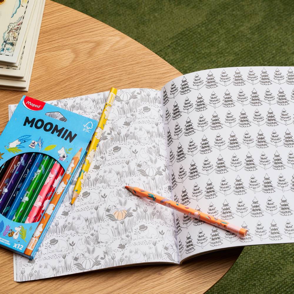 Moomintroll Colouring Pencils 12-set
