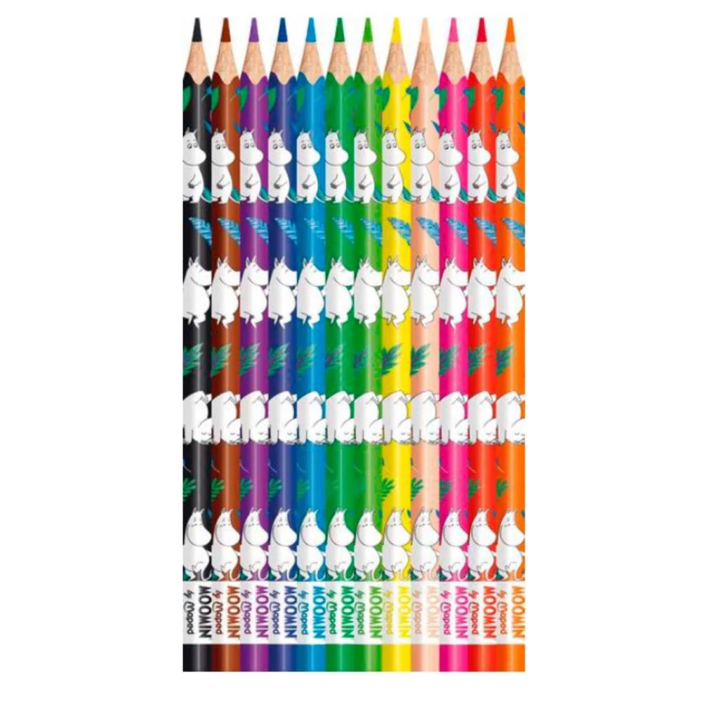 Moomintroll Colouring Pencils 12-set - Image 2
