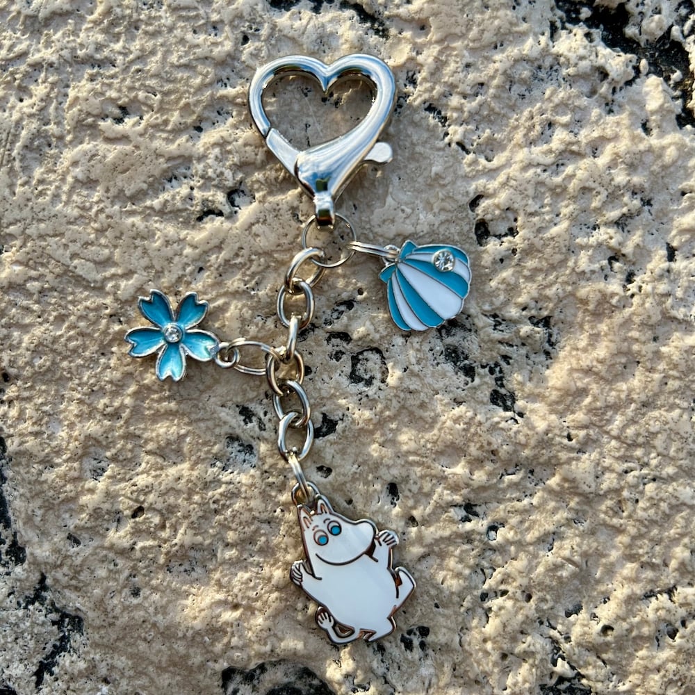 Moomintroll Flowers Bag Hanger - Image 2