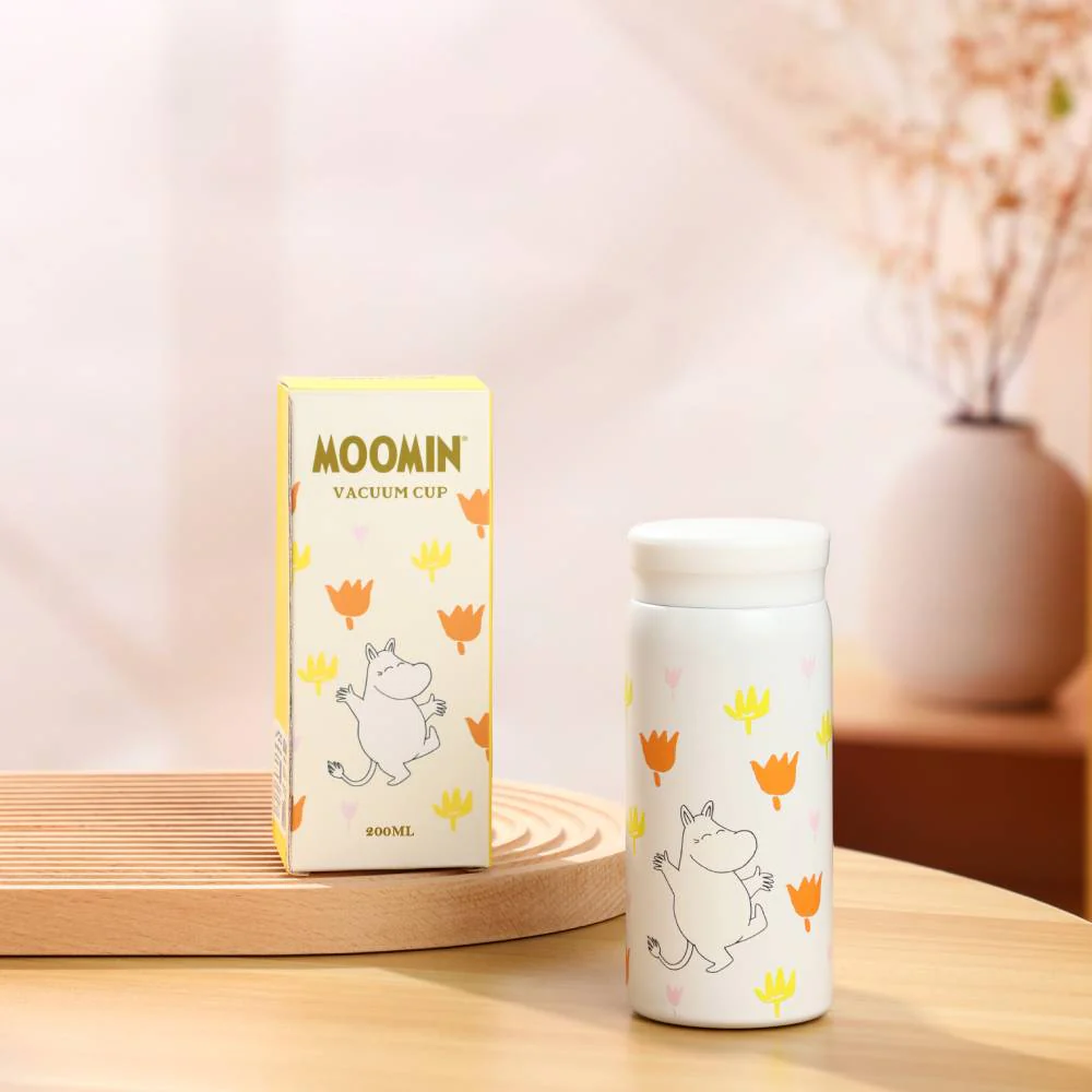 Moomintroll Flowers Vacuum Cup 200ml