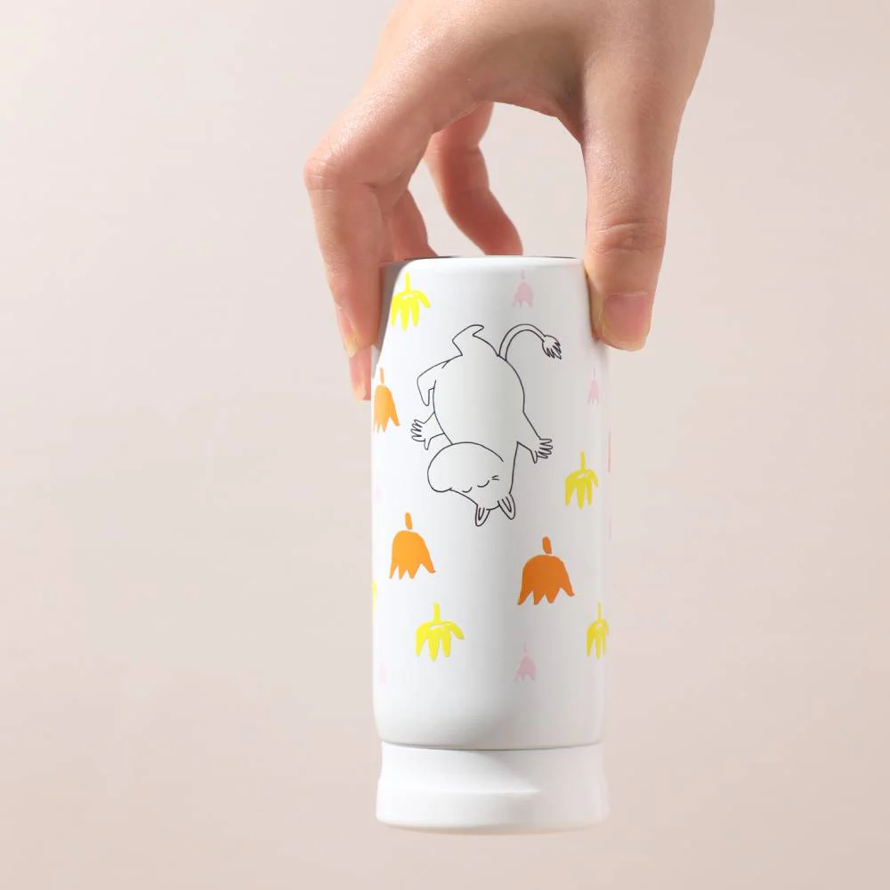 Moomintroll Flowers Vacuum Cup 200ml - Image 5