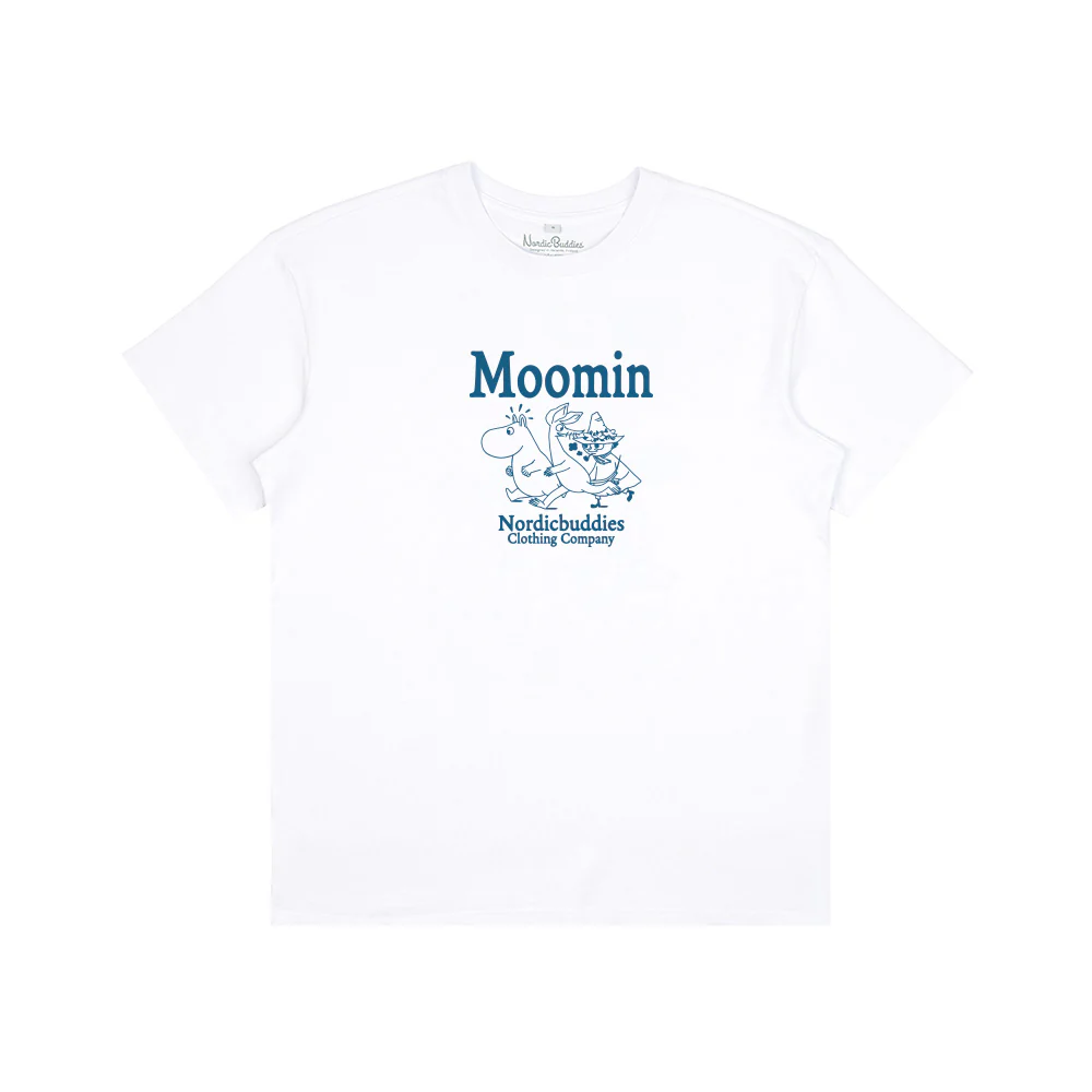 Moomintroll & Friends T-shirt White - Image 3