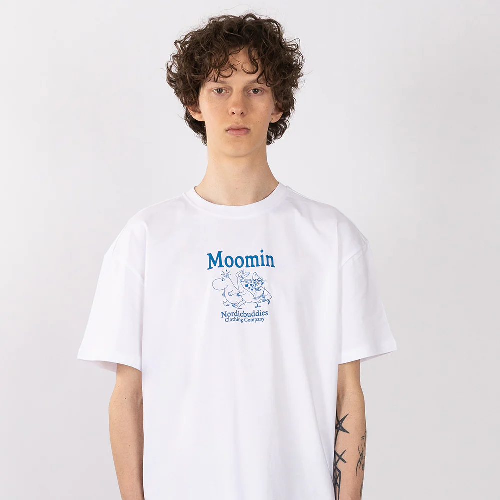 Moomintroll & Friends T-shirt White - Image 6