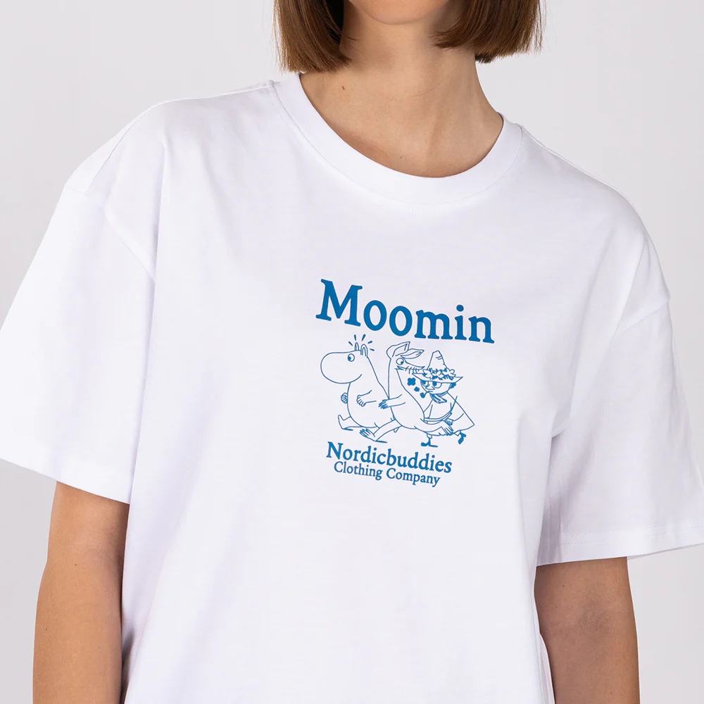 Moomintroll & Friends T-shirt White - Image 7