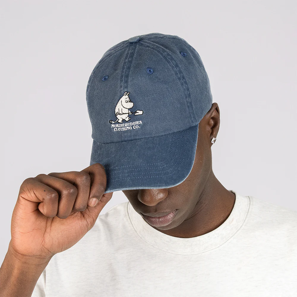 Moomintroll Gardening Adult Cap Darkblue
