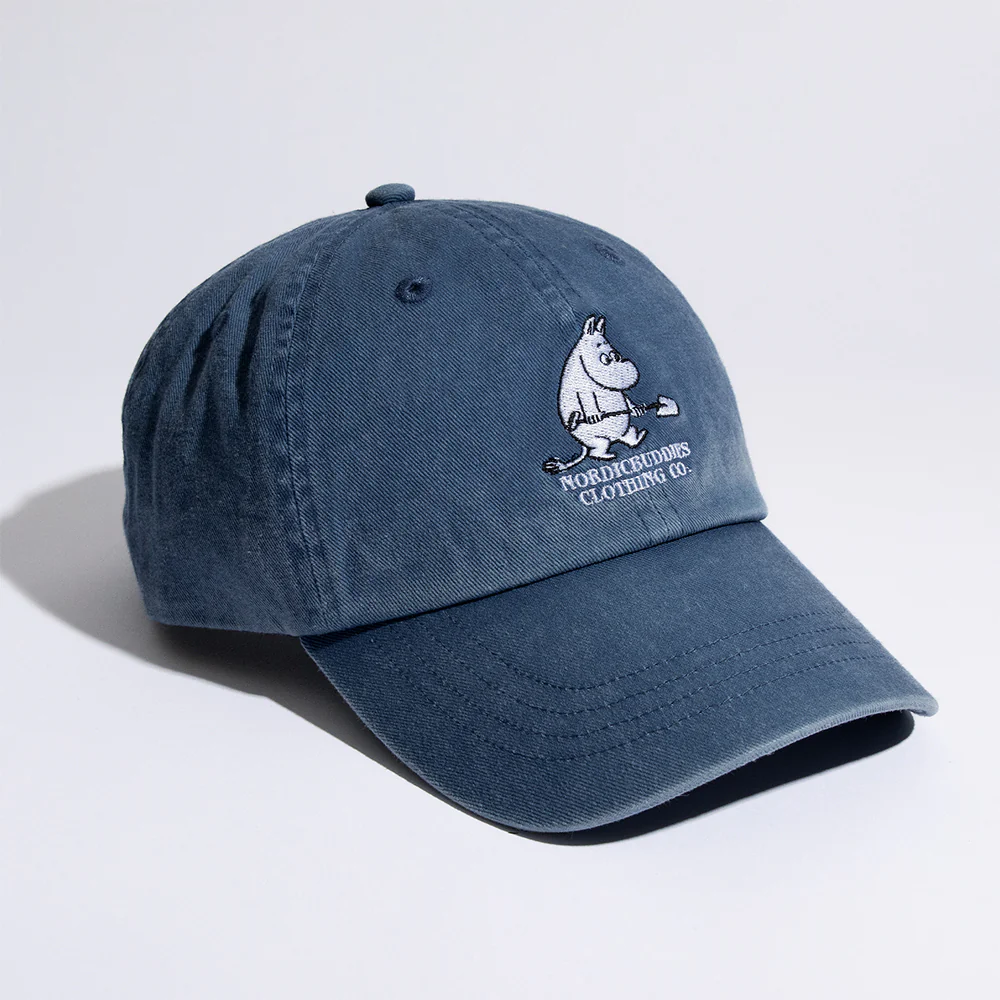 Moomintroll Gardening Adult Cap Darkblue - Image 2