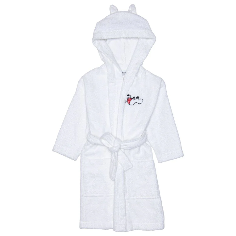Moomintroll Kids Bathrobe White