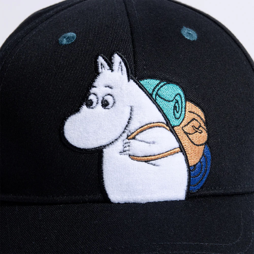 Moomintroll Kids Cap Black - Image 3