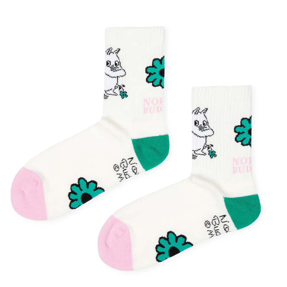 Moomintroll Retro Socks 36-42 White