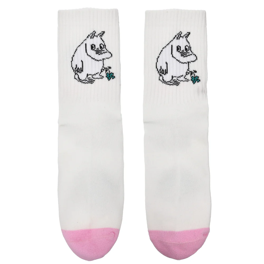 Moomintroll Retro Socks 36-42 White - Image 2