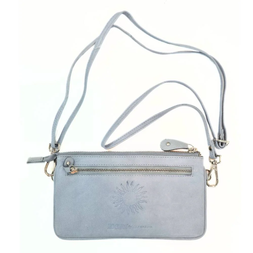 Moomintroll Leather Purse Blue - Image 3