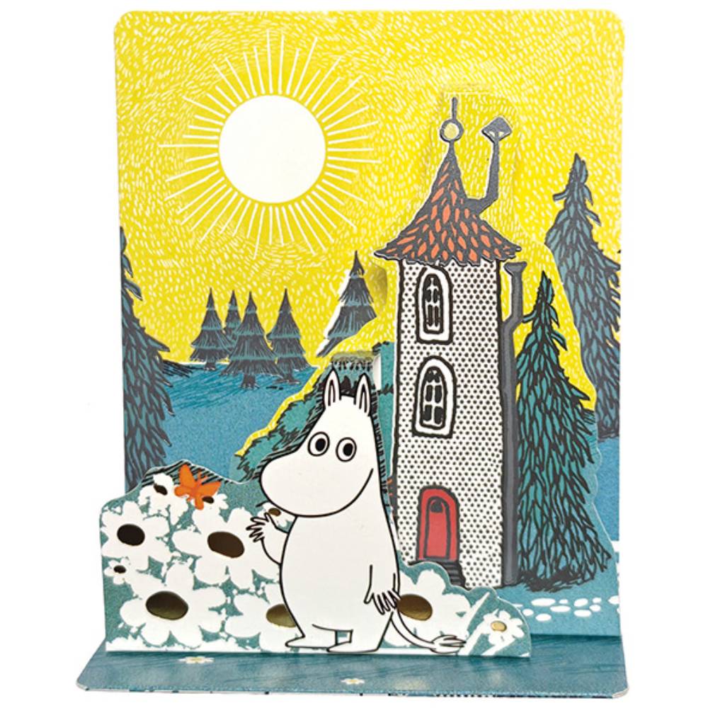 Moomintroll Les Pop's Card 3D