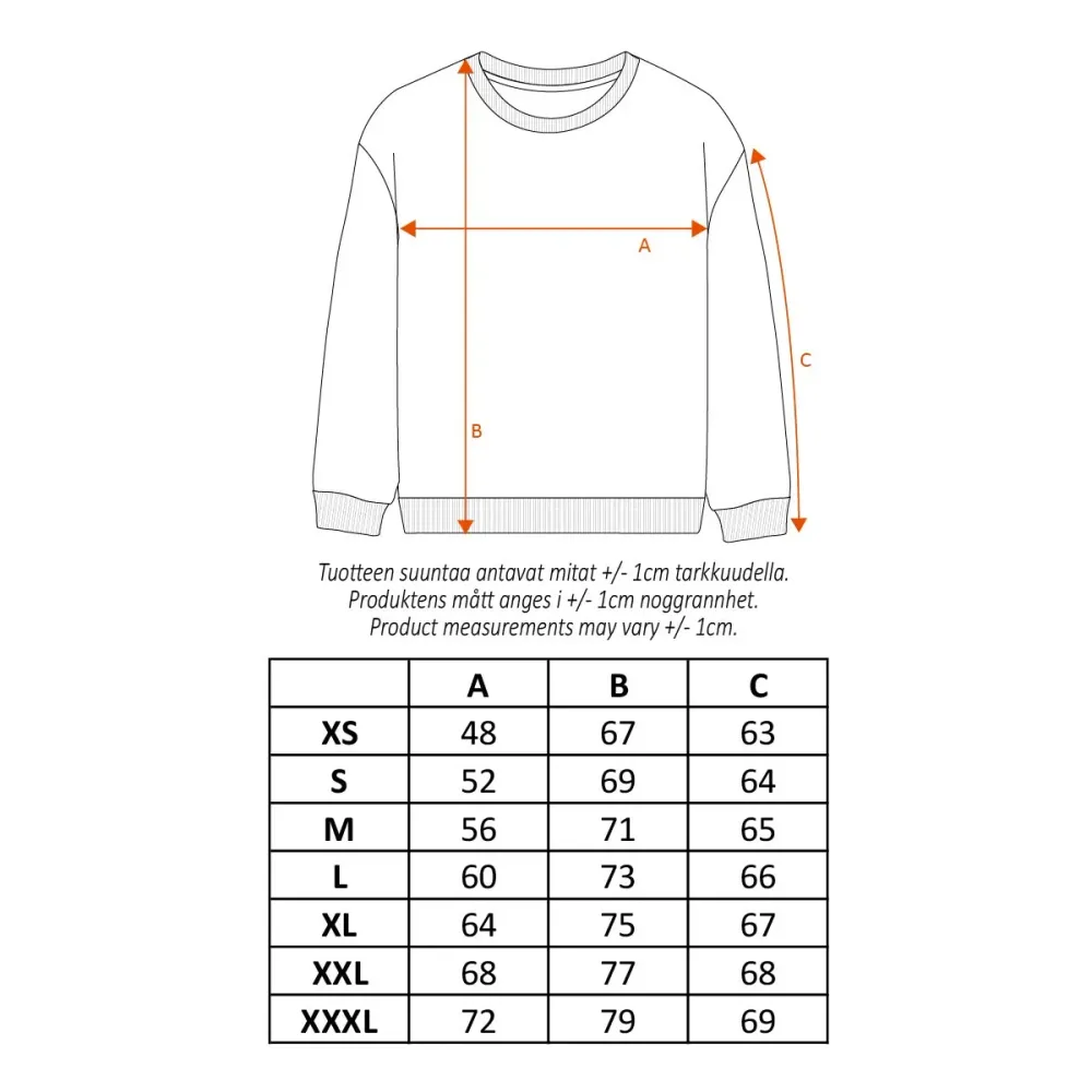 Moomintroll Life Sweatshirt Grey - Image 4