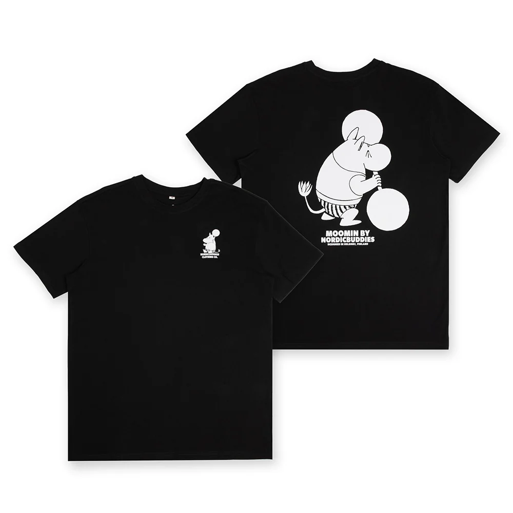 Moomintroll Lifting Weights T-shirt - Image 3