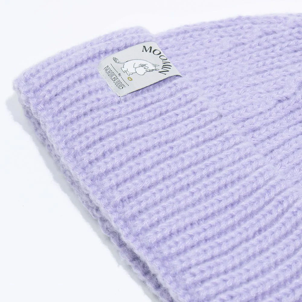 Moomintroll Lilac Thick Winter Beanie - Image 3