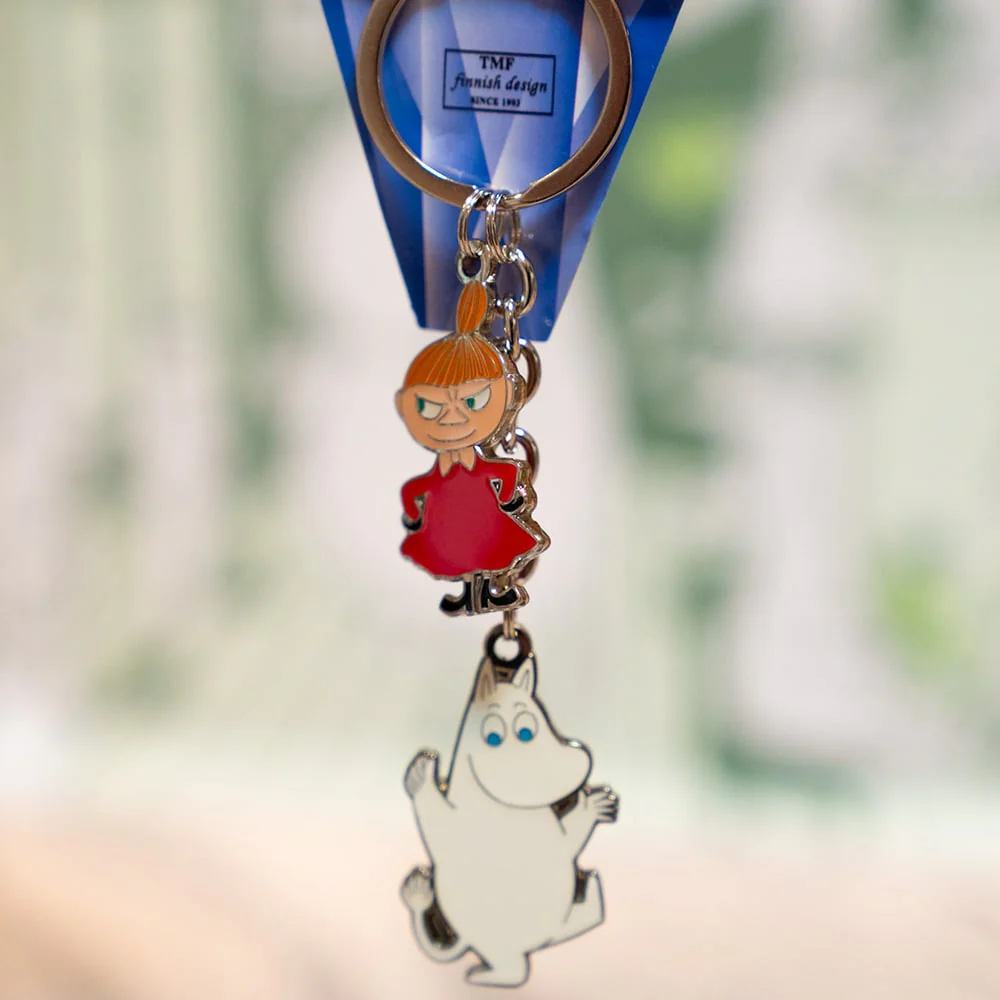 Moomintroll & Little My Keyring