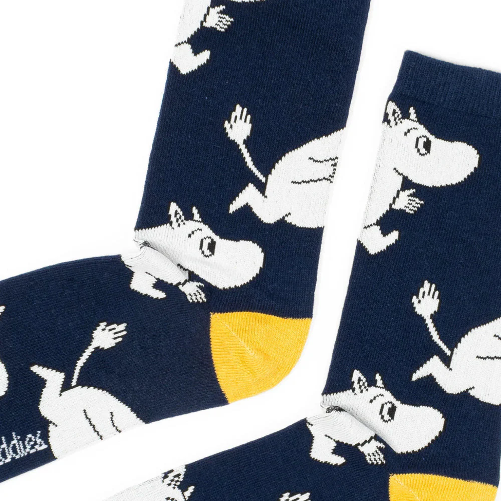 Moomintroll Running Socks 40-45 Blue - Image 2