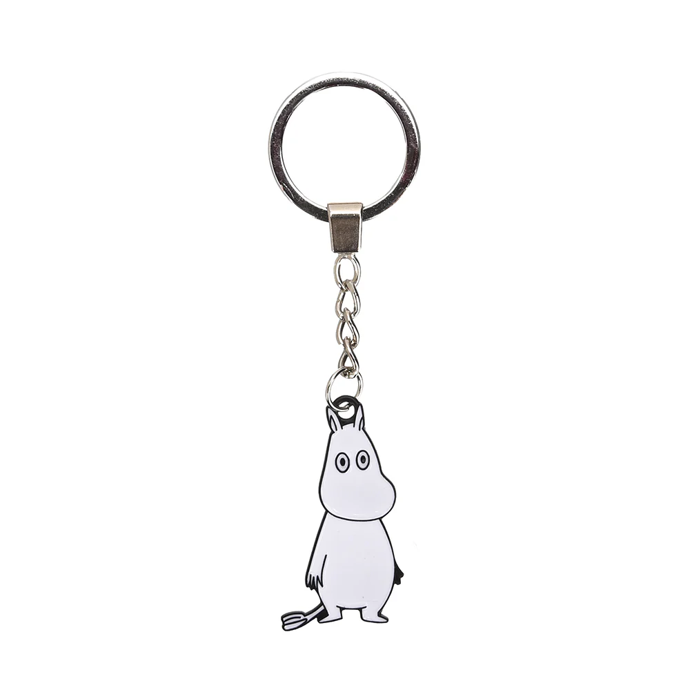 Moomintroll Sad Metal Key Ring