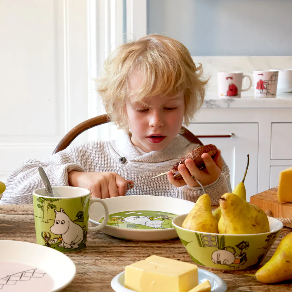 Moomintroll Mug, Plate & Plate Bundle