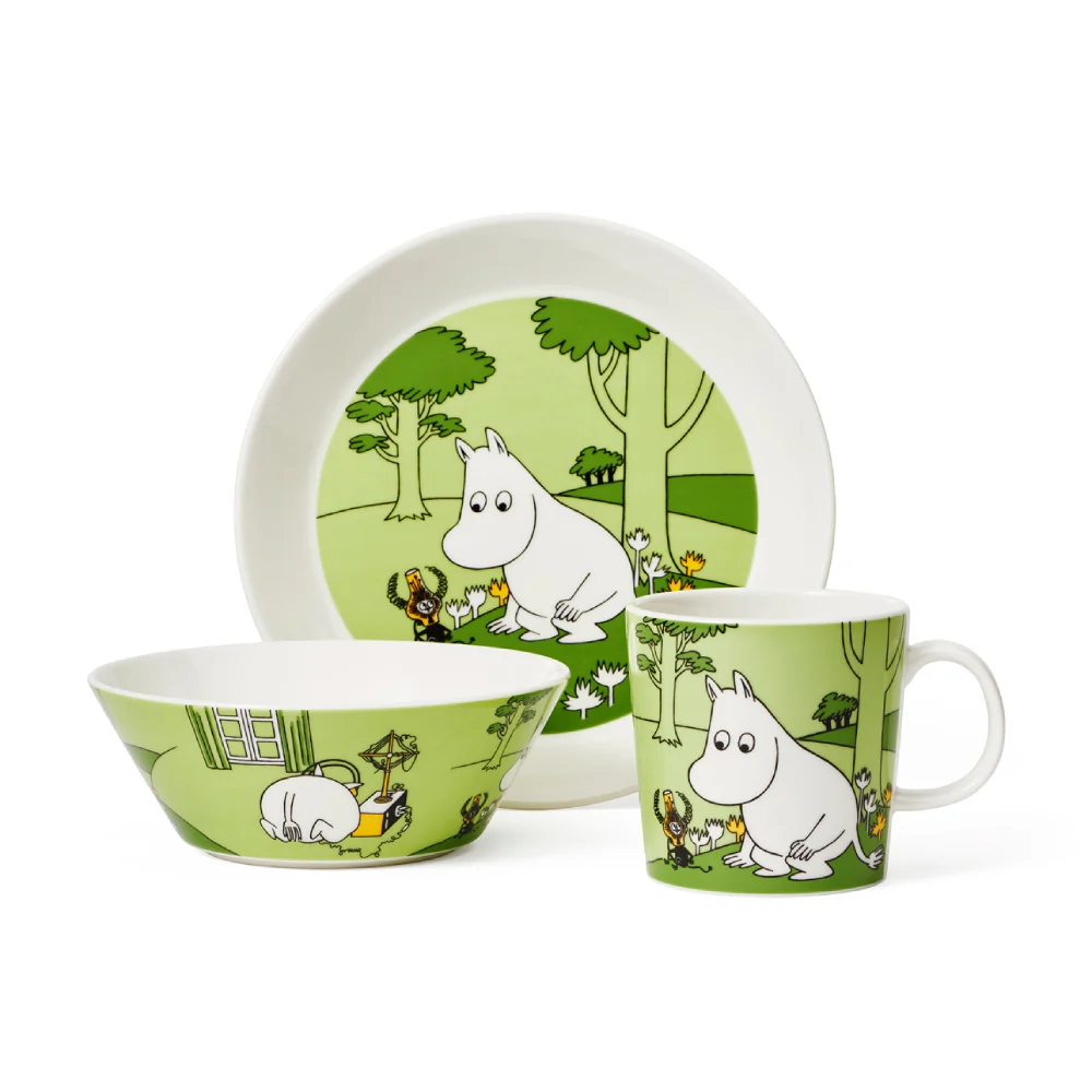 Moomintroll Mug, Plate & Plate Bundle - Image 2