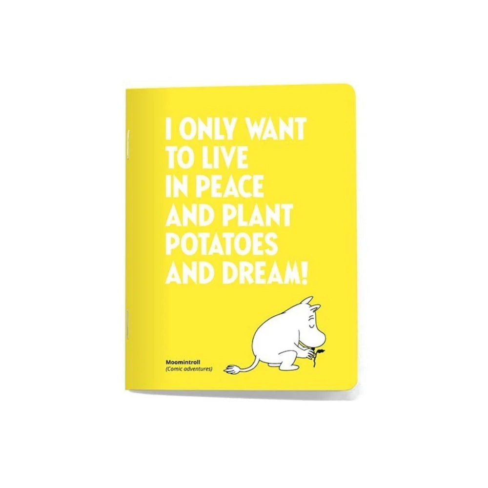 Moomintroll Potatoes Notebook Mini