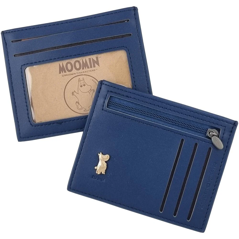 Moomintroll Pocket Wallet Blue