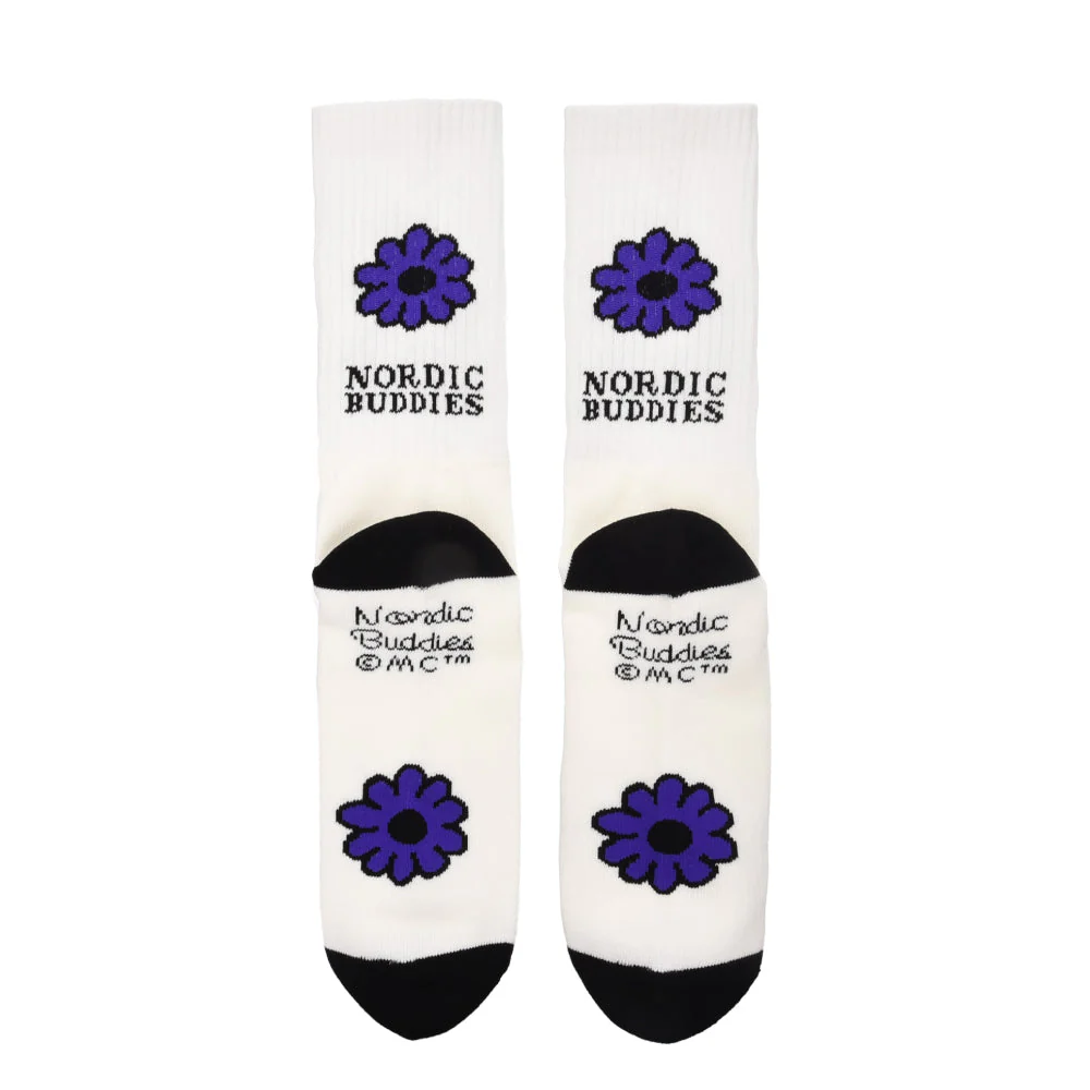 Moomintroll Retro Socks 40-45 B&W - Image 3