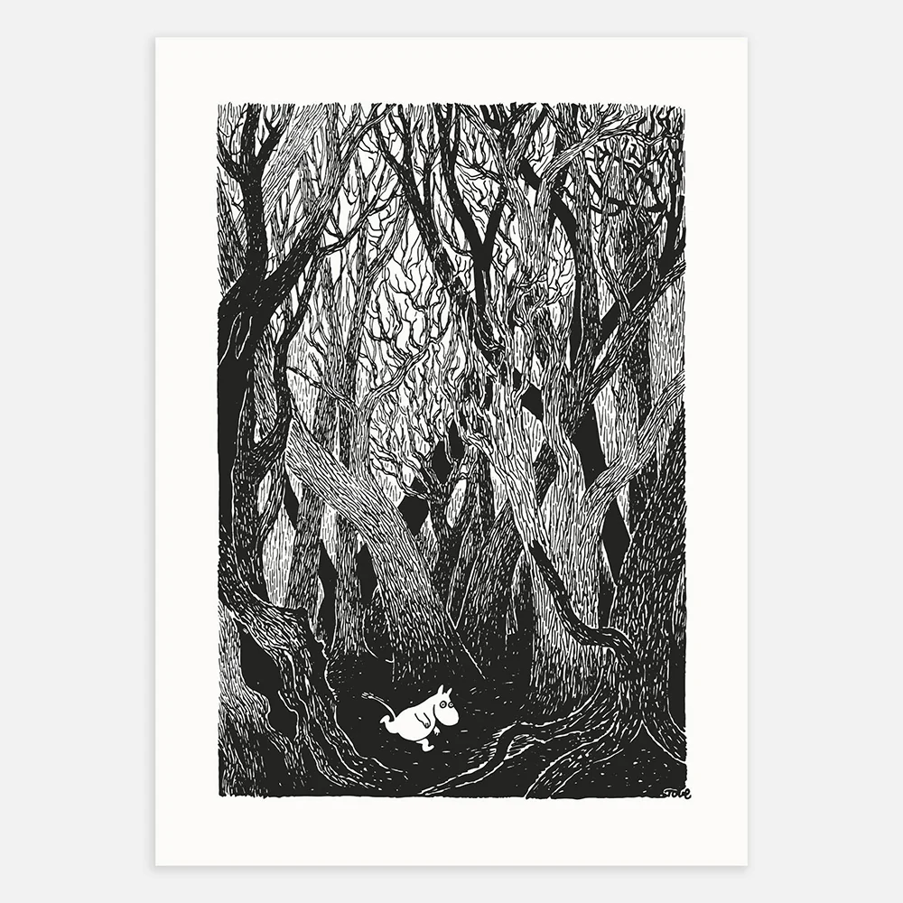 Moomintroll Running Poster