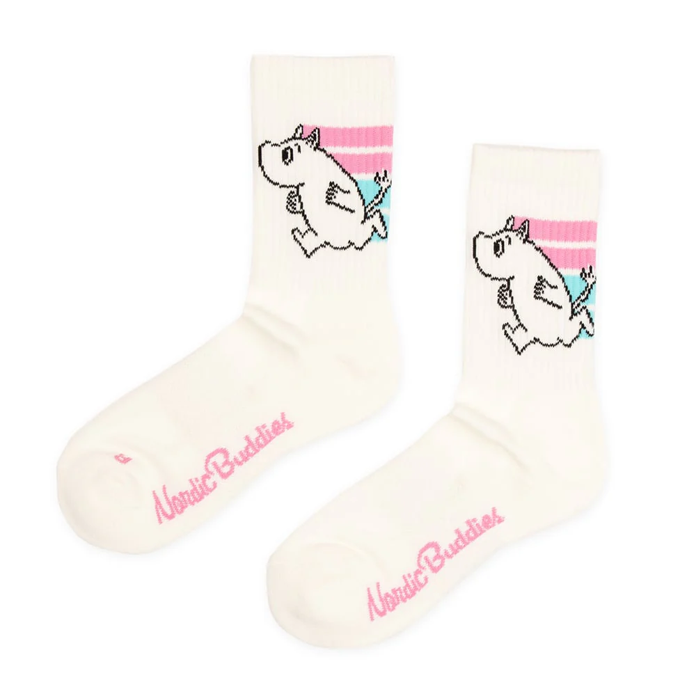 Moomintroll Running Sport Socks 36-42 Pink