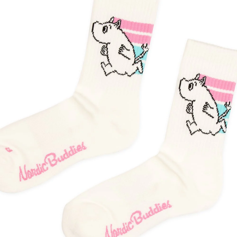Moomintroll Running Sport Socks 36-42 Pink - Image 2