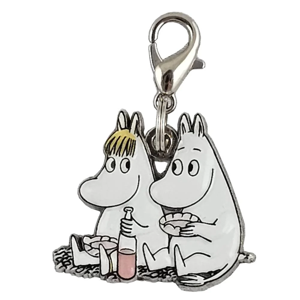 Moomintroll & Snorkmaiden Picnic Charm 3D