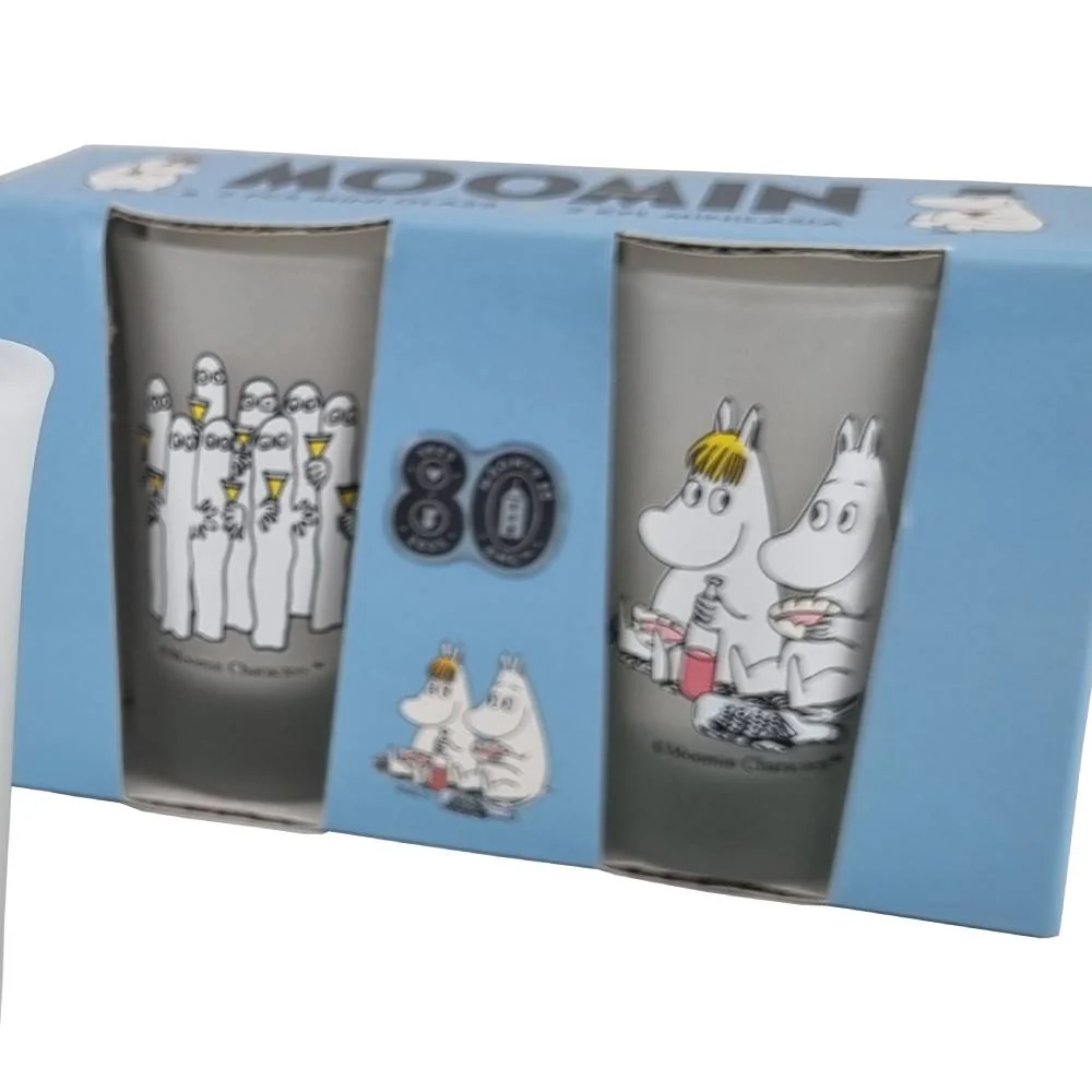 Moomintroll & Snorkmaiden & Hattifatteners Mini Tumbler 5cl 2-set - Image 4