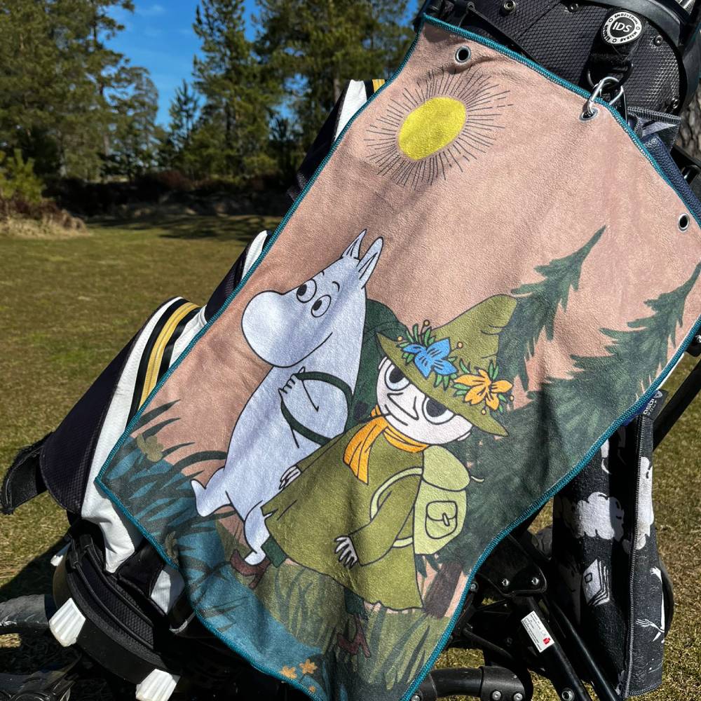 Moomintroll & Snufkin Golf Towel
