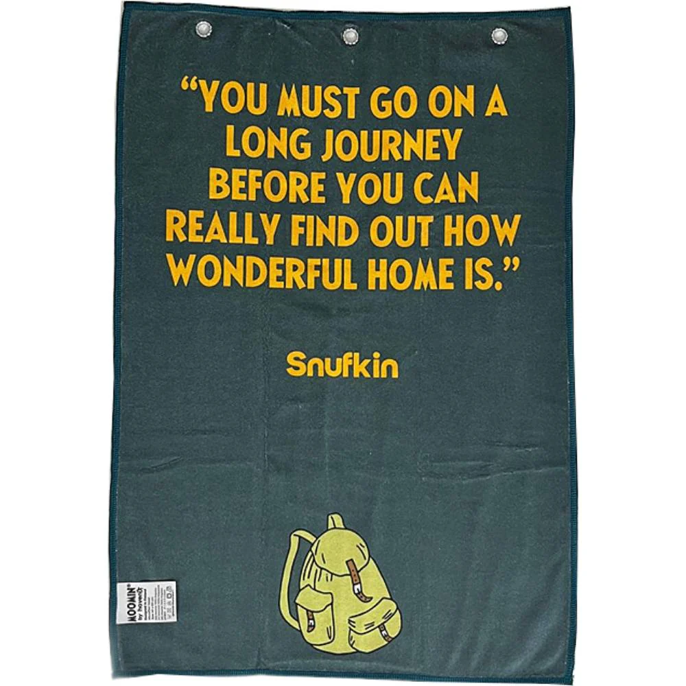 Moomintroll & Snufkin Golf Towel - Image 3
