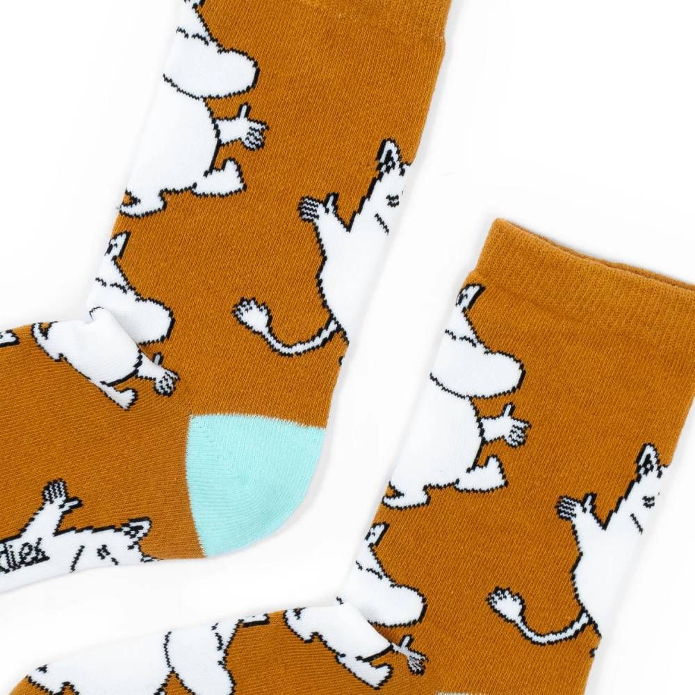 Moomintroll Happiness Socks 36-42 Brown - Image 3