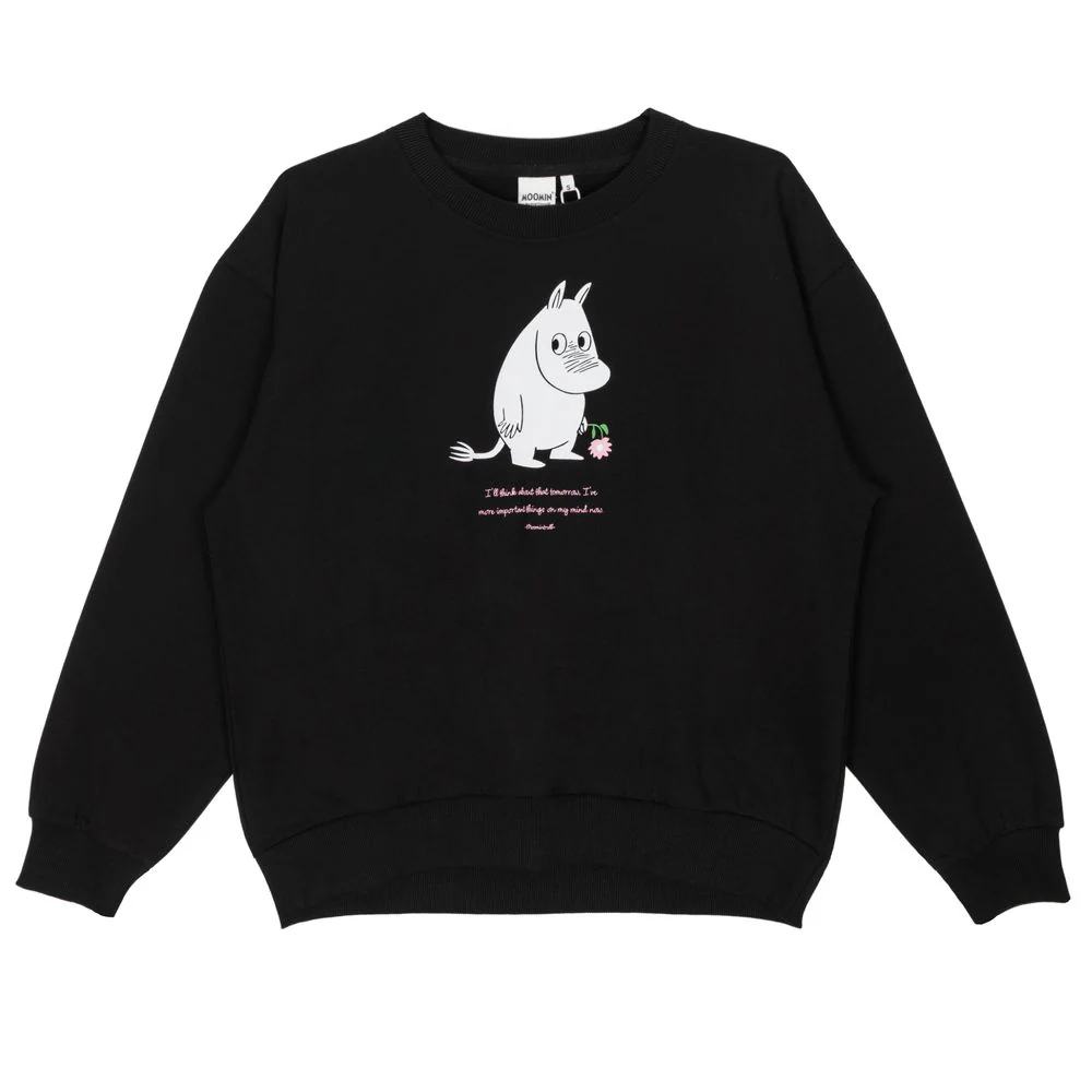 Moomintroll Sweatshirt Black - Image 2